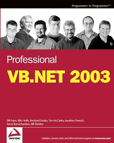 Imagen de archivo de Professional VB.NET 2003 a la venta por AwesomeBooks