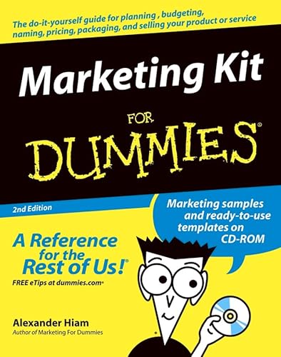 9780764559990: Marketing Kit For Dummies