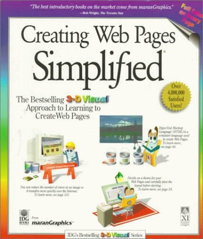 Beispielbild fr Creating Web Pages Simplified (3-D Visual Series) zum Verkauf von Half Price Books Inc.