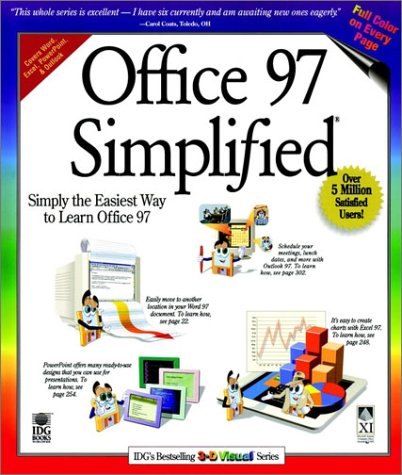 9780764560095: Microsoft Office 97 Simplified (3-D Visual Series)