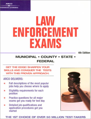 Master the Law Enforcement Exams, 4/e (9780764560996) by Arco