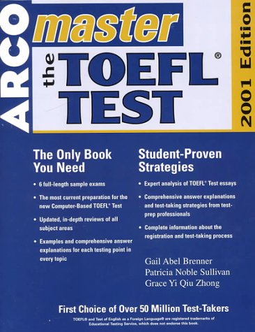 Stock image for Arco Master the Toefl Test 2001 (Master the Toefl, 2001) for sale by The Book Cellar, LLC