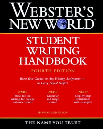 Beispielbild fr Webster's New World Student Writing Handbook zum Verkauf von SecondSale