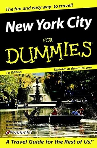 Imagen de archivo de New York City For Dummies? (Dummies Travel) a la venta por SecondSale