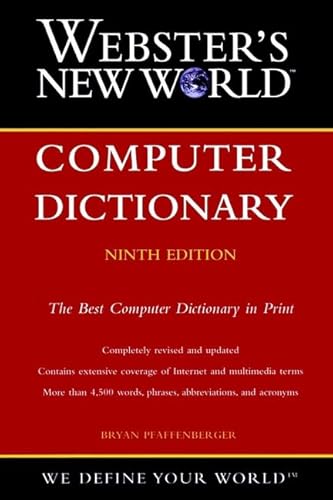 Beispielbild fr Webster's New World Computer Dictionary zum Verkauf von ThriftBooks-Dallas