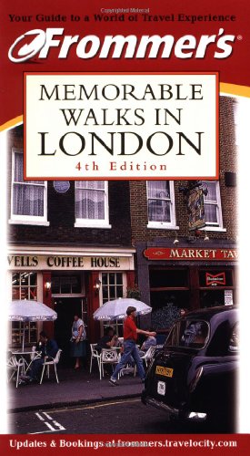 Beispielbild fr Memorable Walks in London zum Verkauf von Better World Books