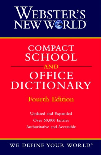 9780764563386: Webster's New World Compact School and Office Dictionary