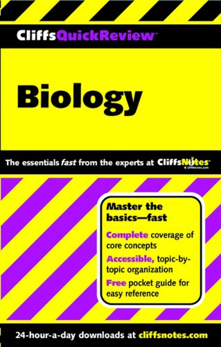 Imagen de archivo de CliffsQuickReview Biology a la venta por Gulf Coast Books