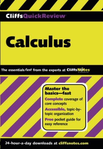 Stock image for CliffsQuickReview Calculus (Cliffs Quick Review (Paperback)) for sale by SecondSale