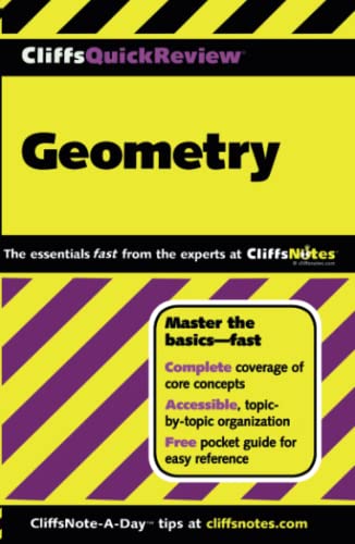 Stock image for CliffsQuickReview Geometry (Cliffs Quick Review (Paperback)) for sale by SecondSale