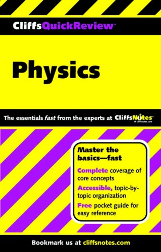 Beispielbild fr CliffsQuickReview Physics zum Verkauf von Your Online Bookstore