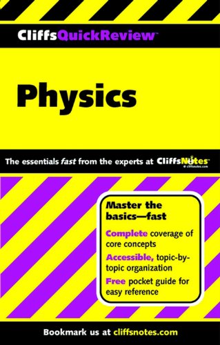 Stock image for CliffsQuickReview Physics for sale by Your Online Bookstore