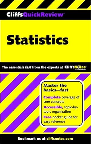 Beispielbild fr CliffsQuickReview Statistics zum Verkauf von Your Online Bookstore