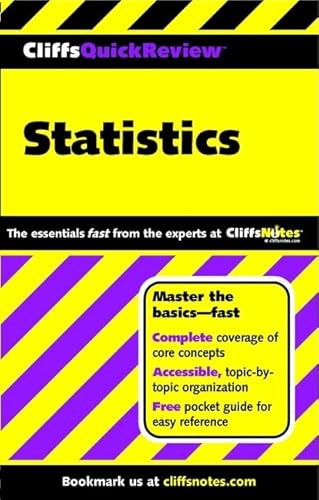 Imagen de archivo de CliffsQuickReview Statistics a la venta por Your Online Bookstore
