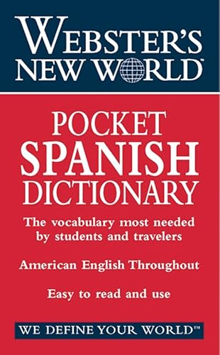 Stock image for Webster's New World Pocket Spanish Dictionary: English-Spanish, Spanish-English for sale by ThriftBooks-Dallas