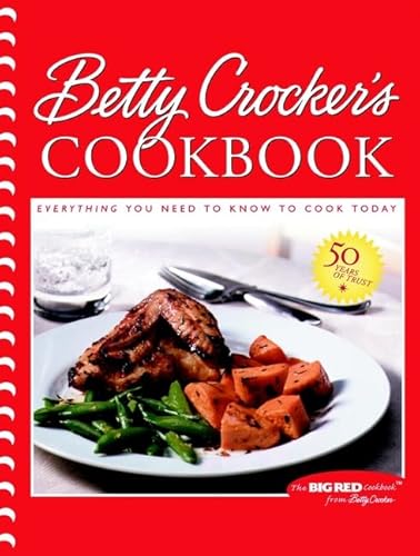 Stock image for Big Red Betty Crocker's Cookbook: Everything You Need to Know to Cook Today for sale by SecondSale