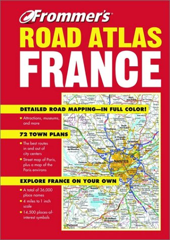 9780764566332: Frommer's Road Atlas France 2002 [Idioma Ingls]