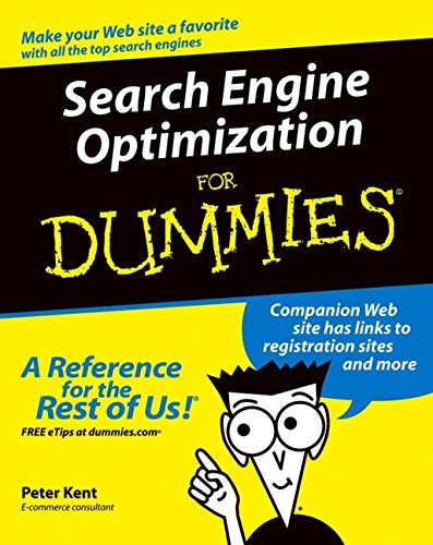 Beispielbild fr Search Engine Optimization For Dummies (For Dummies (Computer/Tech)) zum Verkauf von Wonder Book