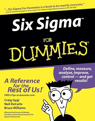 9780764567988: Six Sigma For Dummies