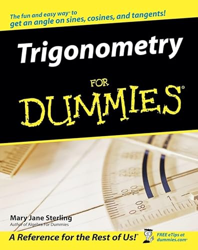 Imagen de archivo de Trigonometry For Dummies a la venta por HPB-Diamond