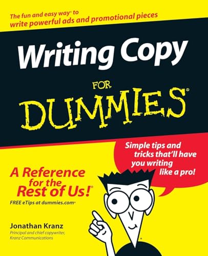 9780764569692: Writing Copy For Dummies