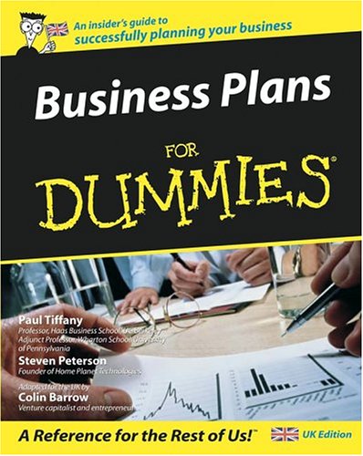 Beispielbild fr Business Plans for Dummies zum Verkauf von Reuseabook