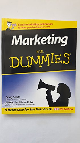 Stock image for Marketing for Dummies, UK edition for sale by WorldofBooks