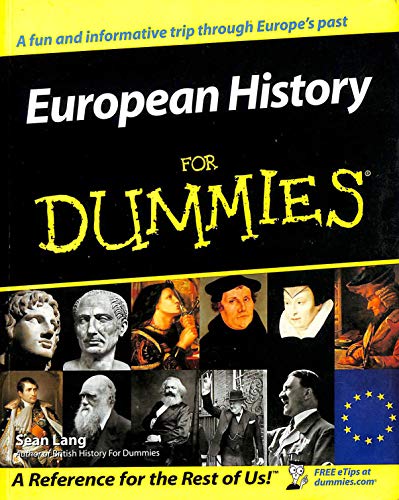 Imagen de archivo de European History for Dummies a la venta por Front Cover Books