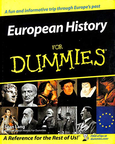 Stock image for European History for Dummies for sale by Front Cover Books