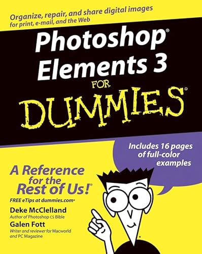 Beispielbild fr Photoshop Elements 3 for Dummies zum Verkauf von Better World Books