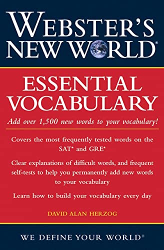 9780764571657: Webster's New World Essential Vocabulary