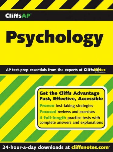 Stock image for CliffsAP Psychology for sale by Irish Booksellers