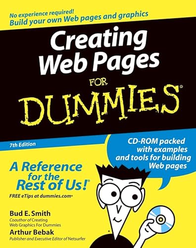 Beispielbild fr Creating Web Pages For Dummies (For Dummies (Computers)) zum Verkauf von Wonder Book