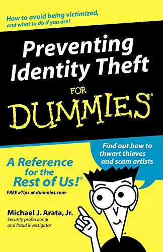 Beispielbild fr Preventing Identity Theft for Dummies zum Verkauf von Better World Books