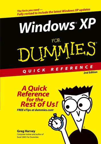 Imagen de archivo de Windows XP for Dummies Quick Reference a la venta por Wonder Book