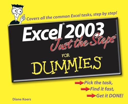 Stock image for Excel 2003 Just the Steps for Dummies for sale by Better World Books