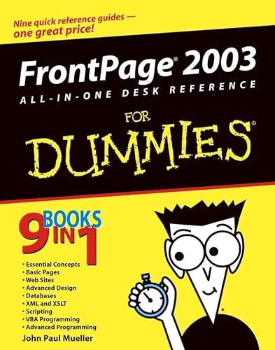 Beispielbild fr FrontPage 2003 All-in-One Desk Reference for Dummies zum Verkauf von Better World Books