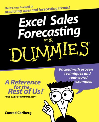 Beispielbild fr Excel Sales Forecasting for Dummies zum Verkauf von Better World Books: West