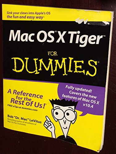 Mac OS X Tiger For Dummies