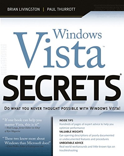 9780764577048: Windows Vista Secrets
