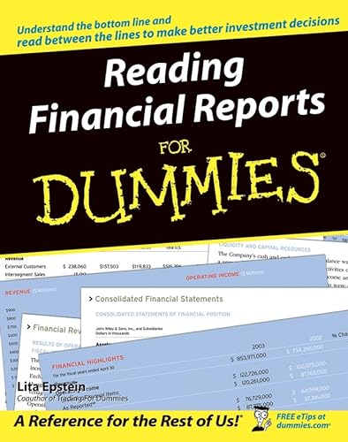 Stock image for Reading Financial Reports For Dummies for sale by Giant Giant