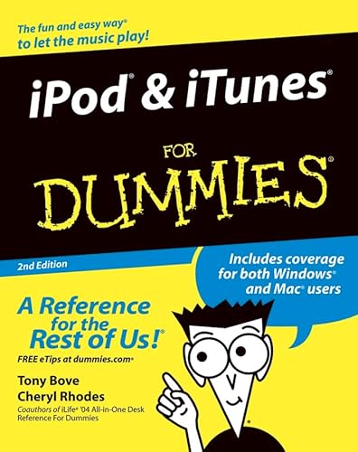 Imagen de archivo de iPod and?iTunes For Dummies (For Dummies (Computer/Tech)) a la venta por Wonder Book