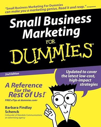 Imagen de archivo de Small Business Marketing For Dummies a la venta por Wonder Book