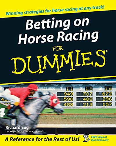 Imagen de archivo de Betting on Horse Racing For Dummies a la venta por KuleliBooks