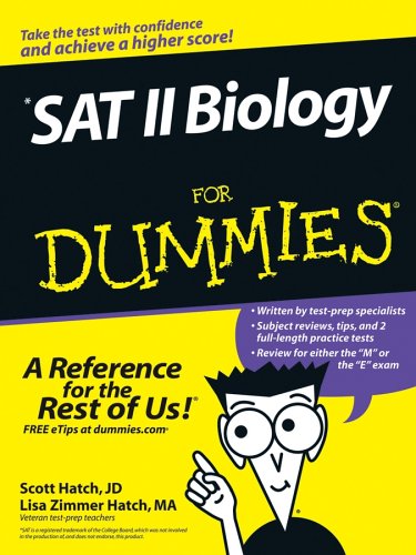 Stock image for SAT II Biology for Dummies® for sale by Better World Books: West