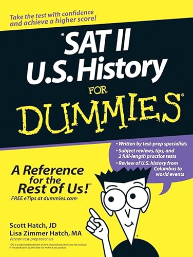 Beispielbild fr SAT II U.S. History For Dummies zum Verkauf von Wonder Book