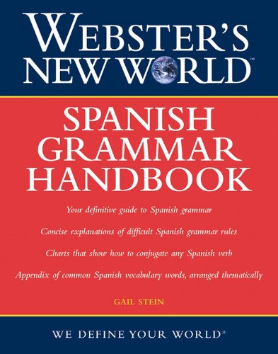 Stock image for Webster's New World Spanish Grammar Handbook for sale by SecondSale