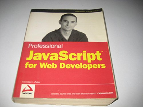 Stock image for Professional JavaScript for Web Developers for sale by Better World Books