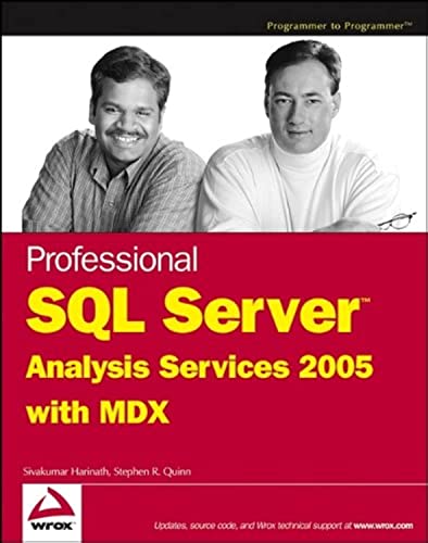 Beispielbild fr Professional SQL Server Analysis Services 2005 with MDX zum Verkauf von Better World Books