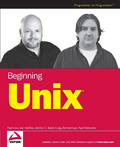 Imagen de archivo de Beginning Unix a la venta por Better World Books